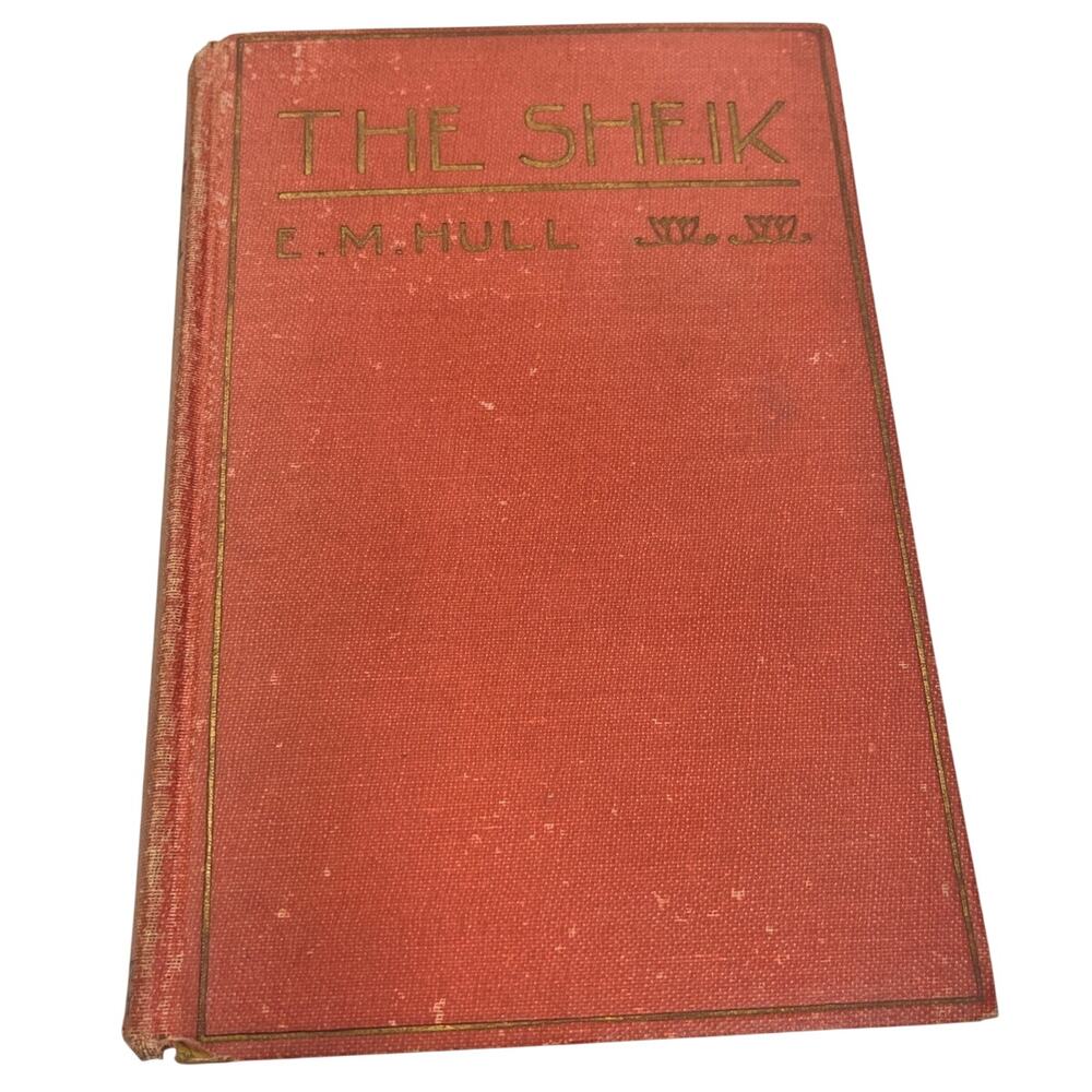 Vintage The Sheik E.M. Hull 1921 A.L. Burt HC Romance Classic